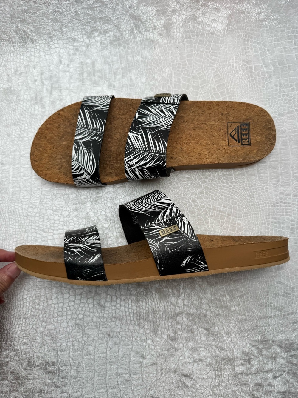 REEF Cushion Vista Sandals-Palmia, Women’s size 10 - Picture 4 of 12